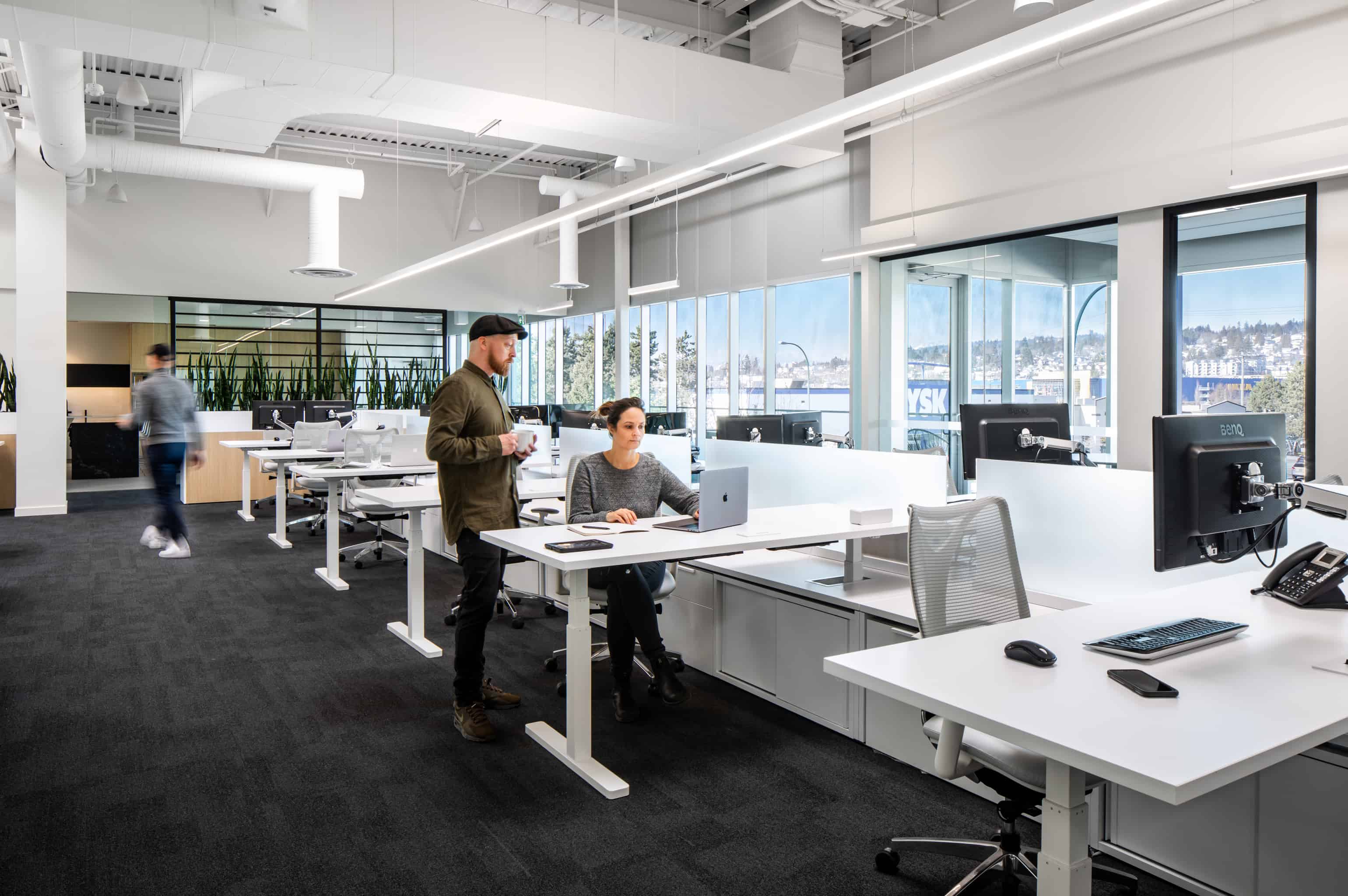 AG Hair Headquarters Office Interior Design SSDG Interiors Inc