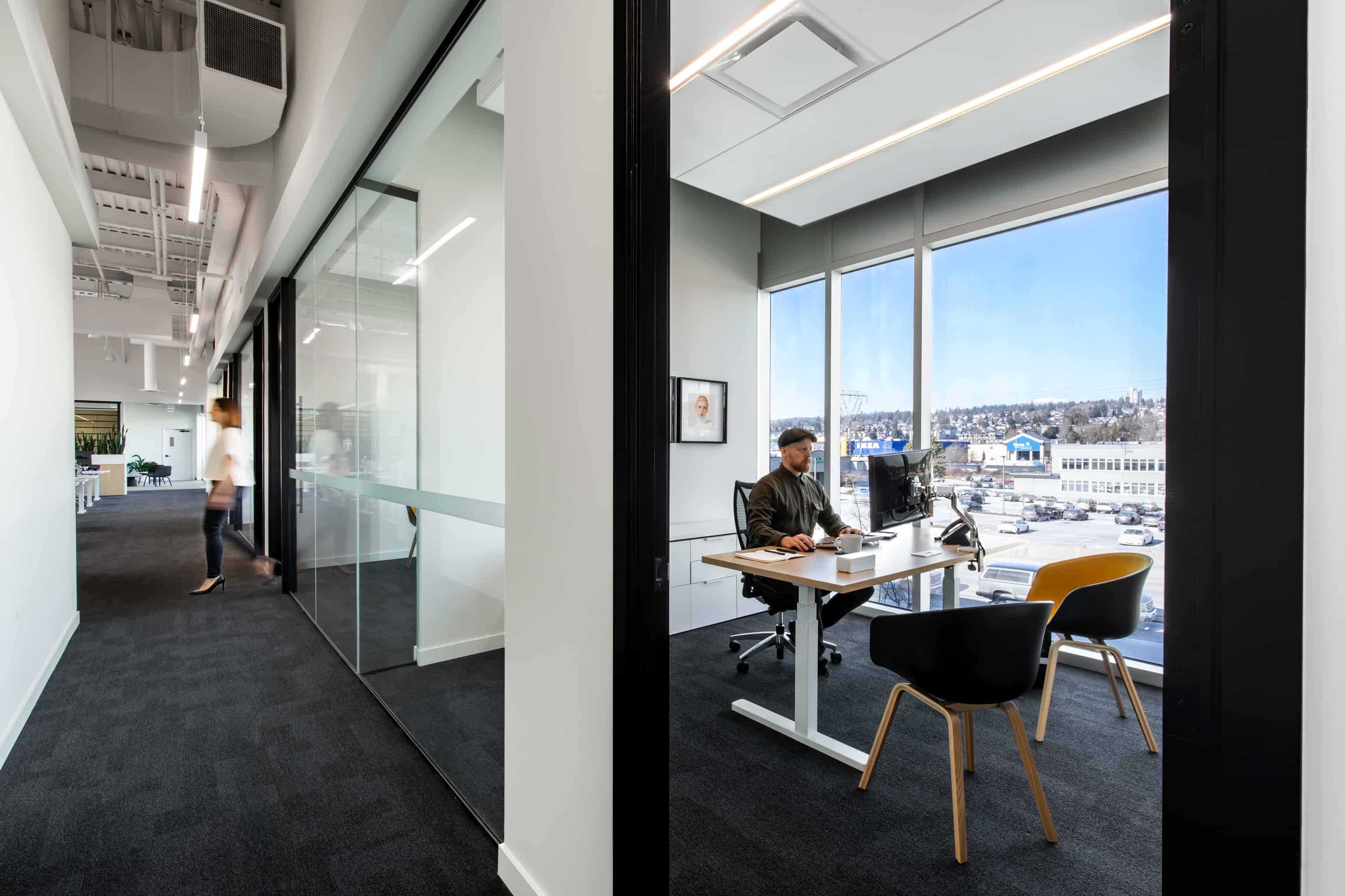 AG Hair Headquarters Office Interior Design SSDG Interiors Inc