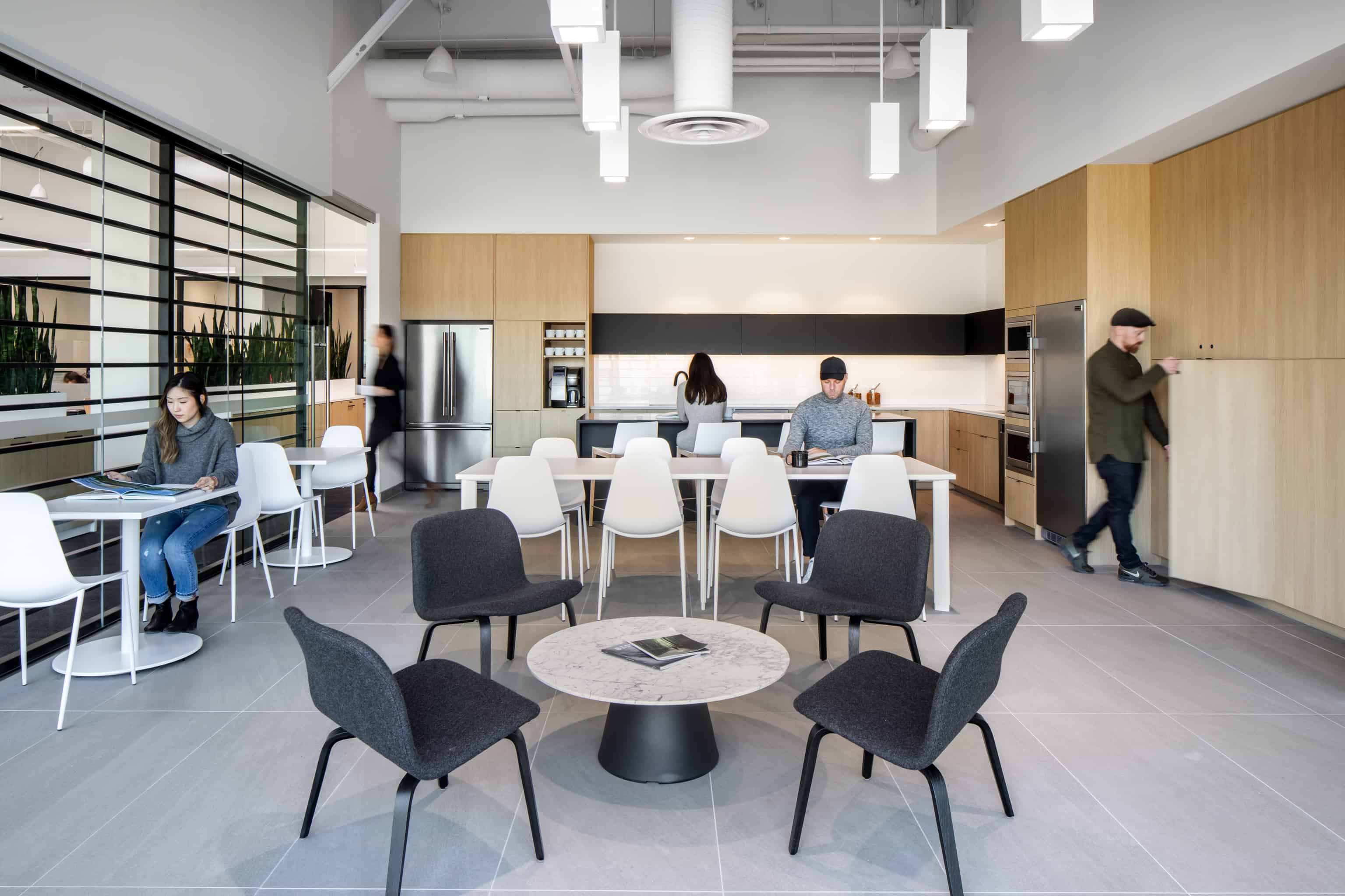 AG Hair Headquarters Office Interior Design SSDG Interiors Inc