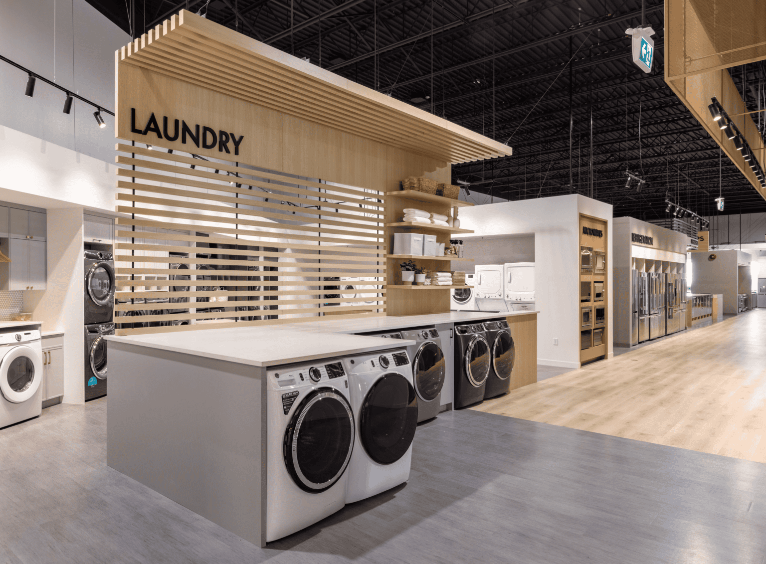 Midland Appliance Langley Showroom SSDG Interiors Inc.